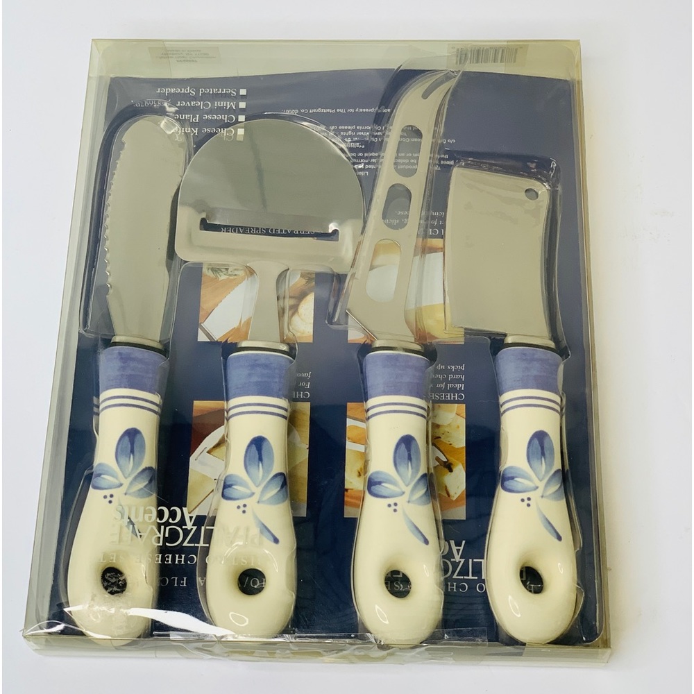 Pfaltzgraff Bistro Cheese Set  Accents New